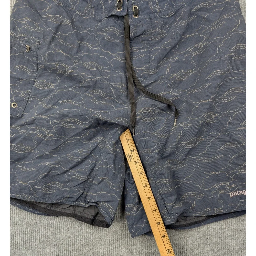 Patagonia Board Shorts Mens 34 Vintage 8 Swim Trunks Ripstop Outdoors Utility